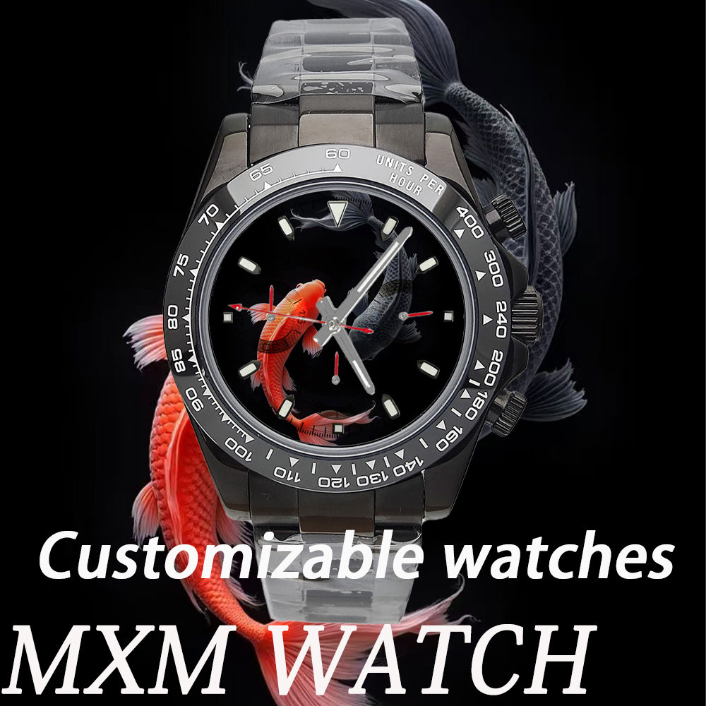 Jewelry For Watches - Özelleştirilmiş Yaratıcı VK63 Saat 39.3mm Erkek