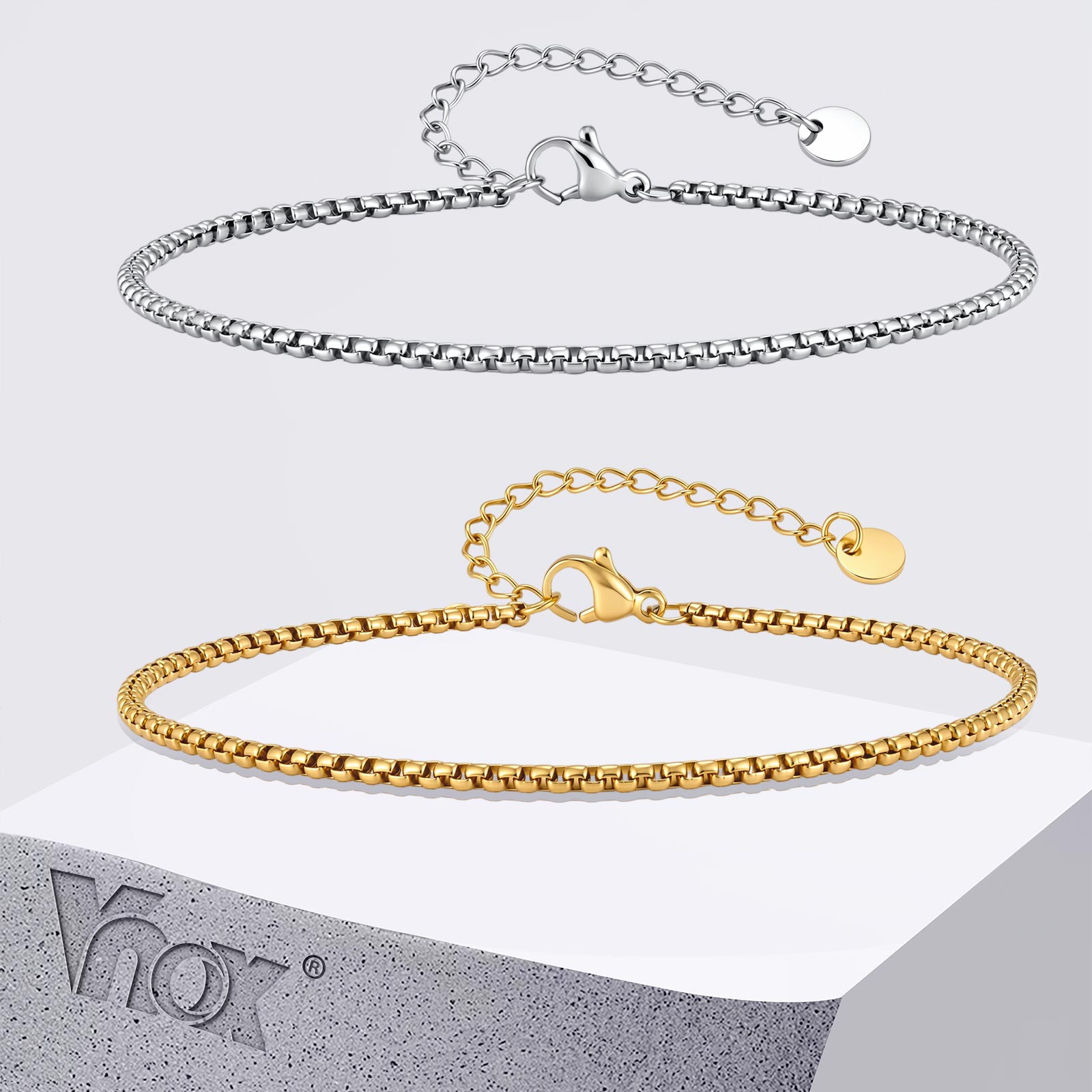 Vnox Paslanmaz Çelik Kutu Zinc - Jc Jewelry & Watches Photos incelemesi ve fiyatı