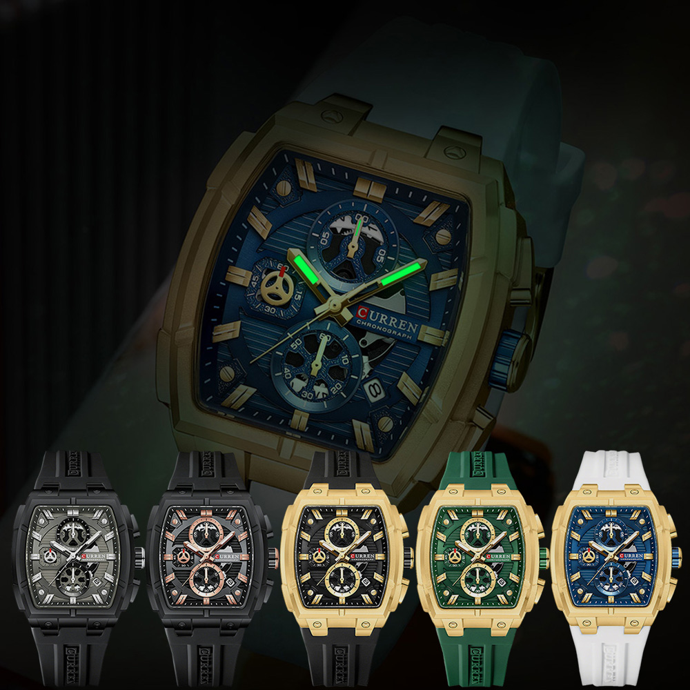 CURREN Lüks Vintage Erkek Spor - Jewelry For Watches incelemesi ve fiyatı