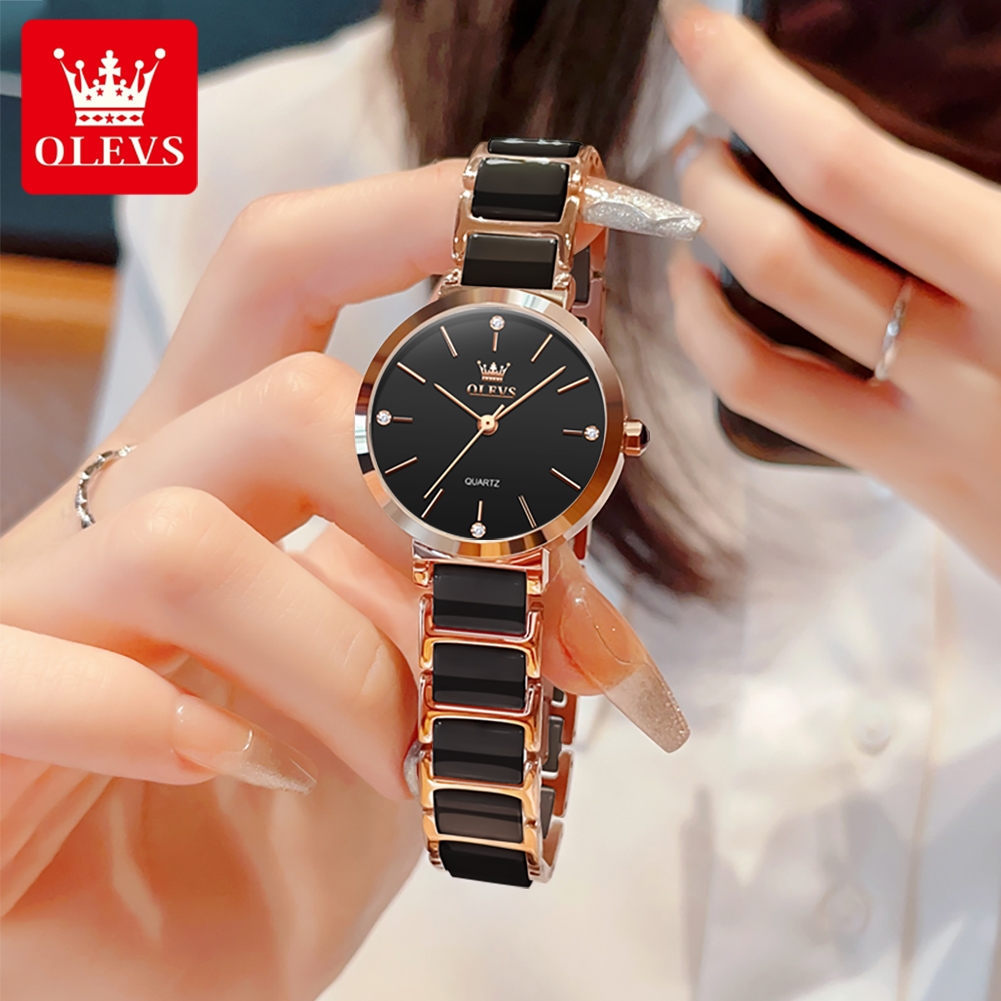 OLEVS Kadın Saati 5877 Lüks Za - Jewelry For Watches incelemesi ve fiyatı